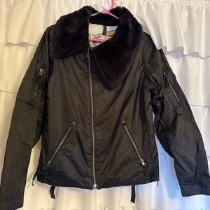 Burton Roosevelt Bomber Jacket Style Rich Mans Disneyland.